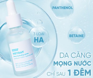 REVIEW SERUM DƯỠNG ẨM CHO CÁC NÀNG ĐAM MÊ DA CĂNG BÓNG